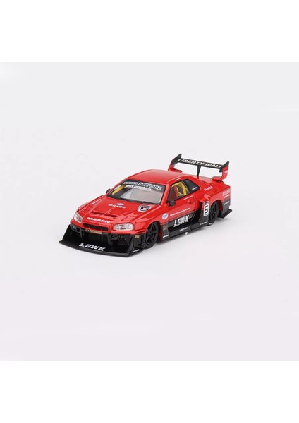1:64 Mini Gt 2024 Nissan Skylıne Gt-R (R34) Super Redblack