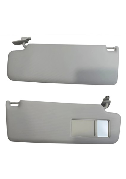 Vw Tiguan 2008-2018 Güneşlik Sağ Gri Makyaj Aynalı Koruyuculu 5N0857552H