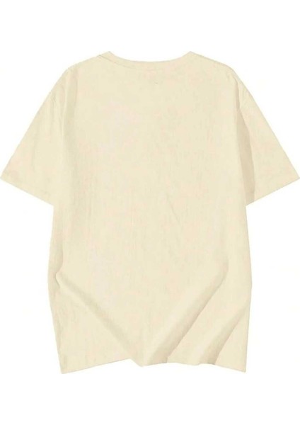 Malkoçbey Küçük Tavşan Detaylı Basic Oversize Unisex T-Shirt fiyatları