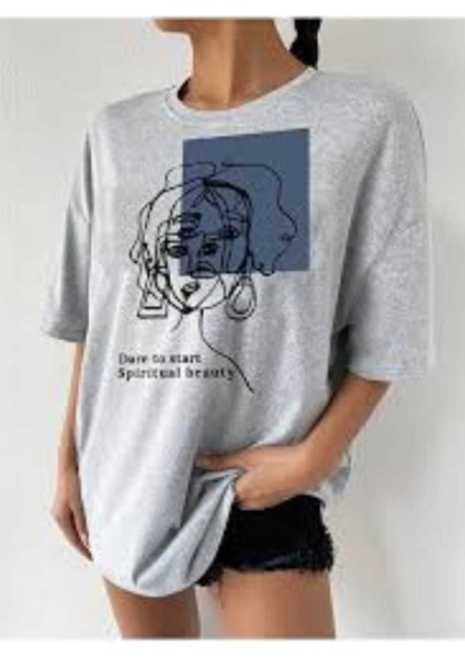 Malkoçbey Your Self Sırt Baskılı Kapüşonlu Sweatshirt