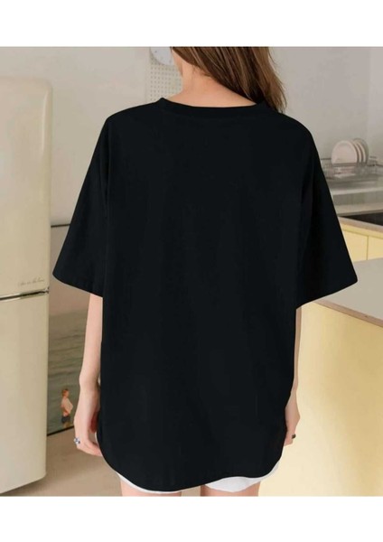 Malkoçbey Los Angeles Baskılı Oversize Unisex Basic T-Shirt fiyatları