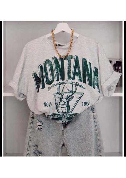 Malkoçbey Oversize Unisex O Yaka Swaetşhirt
