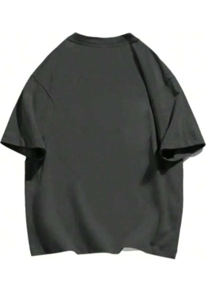Malkoçbey Vıntagge Baskılı Oversize Unisex Basic T-Shirt fiyatları
