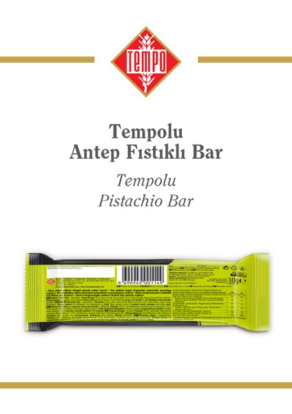 lu Antep Fıstıklı Bar 30 G x 12 Adet fırsatları