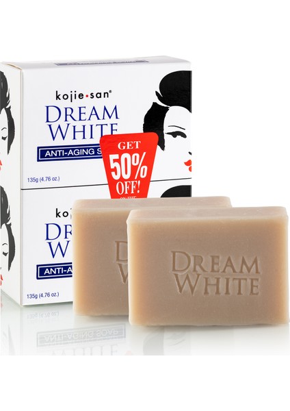 Dream White Cilt Beyazlatıcı Anti Aging Sabun 2X65GR