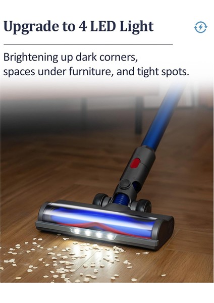 V6 DC58 DC59 DC62 DC72 DC74 Toz LED Işıklı Vakum Aparatı Için Hızlı Çıkarılabilir Temizleme Fırçası (Yurt Dışından) indirimleri