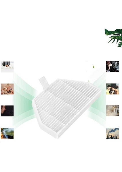 Eva SDJ06RM Robot Süpürge Aksesuarları Için 19 Adet Yedek Parça Ana Yan Fırça Filtre Paspas Bezi Toz Torbası (Yurt Dışından) modelleri