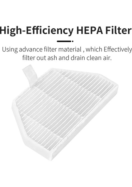 Eva SDJ06RM Robot Süpürge Aksesuarları Için 19 Adet Yedek Parça Ana Yan Fırça Filtre Paspas Bezi Toz Torbası (Yurt Dışından) fırsatları