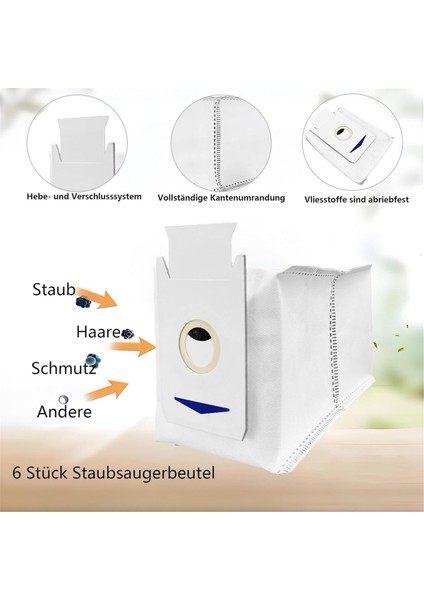 T30 Pro Omni / Omnı Robot Süpürge Ana Yan Fırça Hepa Filtre Paspas Bezi Toz Torbası Parçaları (Yurt Dışından) indirimleri