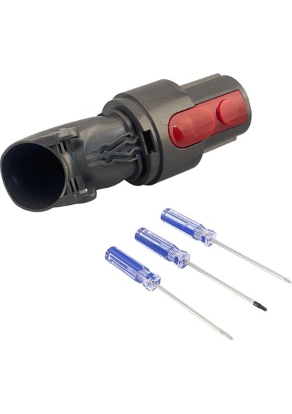 V7 V8 V10 V11 Elektrikli Süpürge Parçaları Için Doğrudan Tahrikli Emiş Başlığı Bağlantı Konnektörü Adaptörü Tornavida ile (Yurt Dışından)