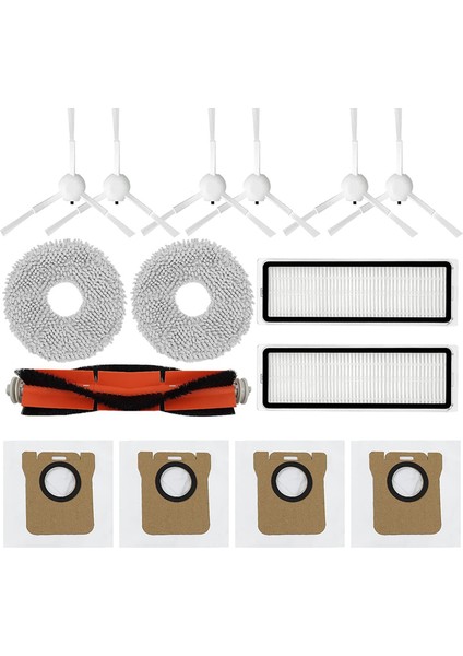 L10S Ultra L10 Robot Süpürge Için Uyumlu Aksesuarlar Ana Fırça Mendiller Filtreler (Yurt Dışından)