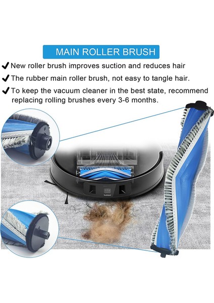 T30 Omni / Pro Robot Süpürge Aksesuarları Yan Fırça Hepa Filtre Paspas Bezleri (Yurt Dışından) fırsatları