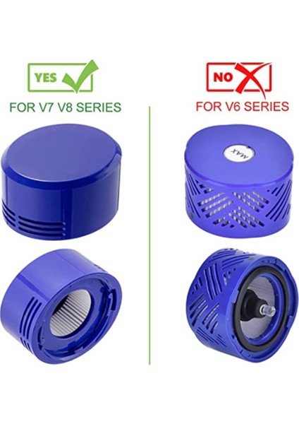 Vakum Süpürgesi Aksesuarları Filtre V7 V8 V6 DC58 59 62 74 Ön Elemanlar ve Son Elemanlar Için Uygundur (Yurt Dışından) fırsatları