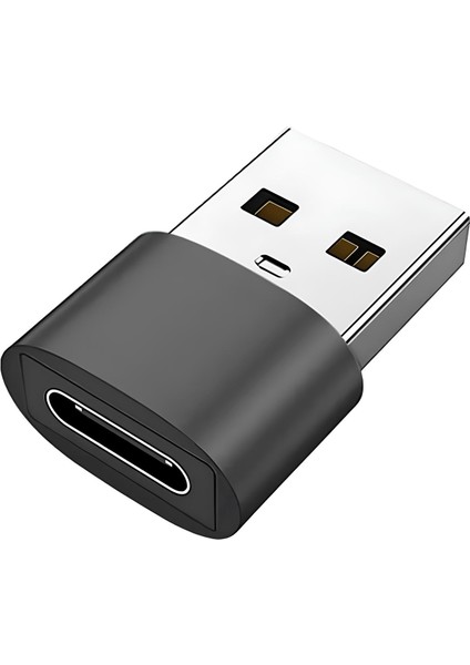 Type-C Dişi To USB Erkek Dönüştürücü 🔄 USB 2.0 Küçük Otg Adaptör – Telefon & Pc Uyumlu