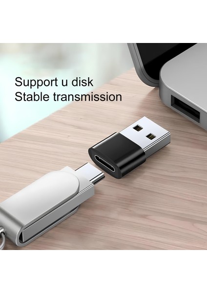 Type-C Dişi To USB Erkek Dönüştürücü 🔄 USB 2.0 Küçük Otg Adaptör – Telefon & Pc Uyumlu