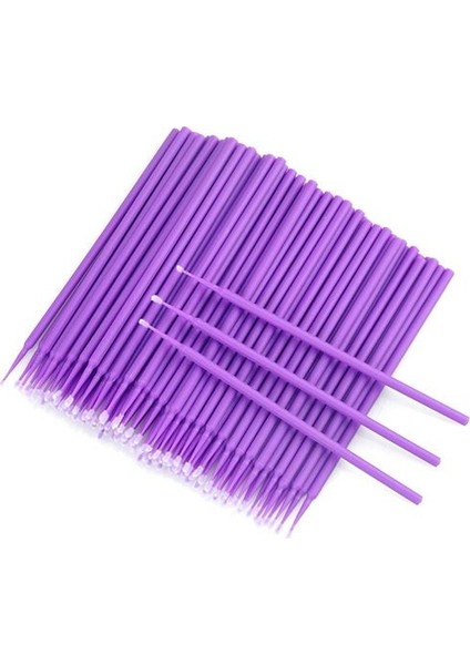 Lifting Maskara Kirpik Micro Stick Fırça 100 Adet fırsatları