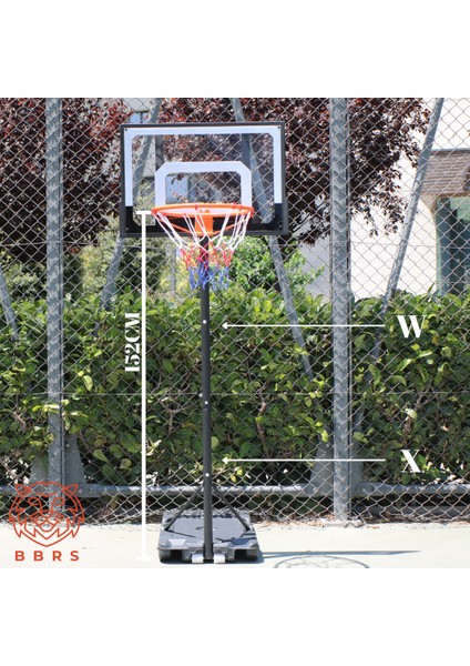 Teleskopik Çocuk Genç Basketbol Potası 3 Farklı BOY(1.08M/2.10M) modelleri