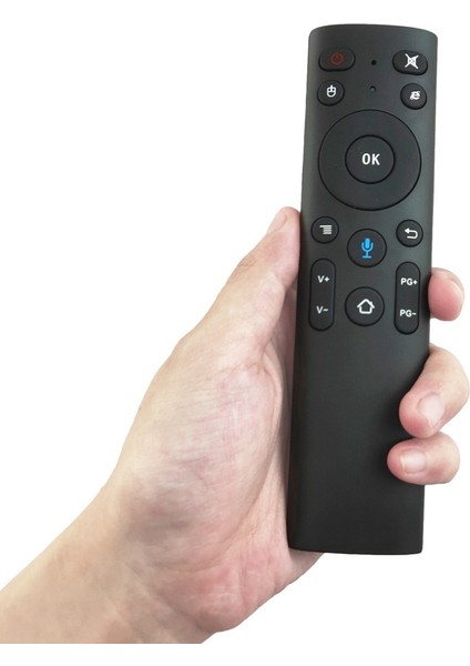 Q5+ Air Mouse Bluetooth Sesli Uzaktan Kumanda Akıllı Tv Android Kutusu Kablosuz 2.4g (Yurt Dışından) modelleri