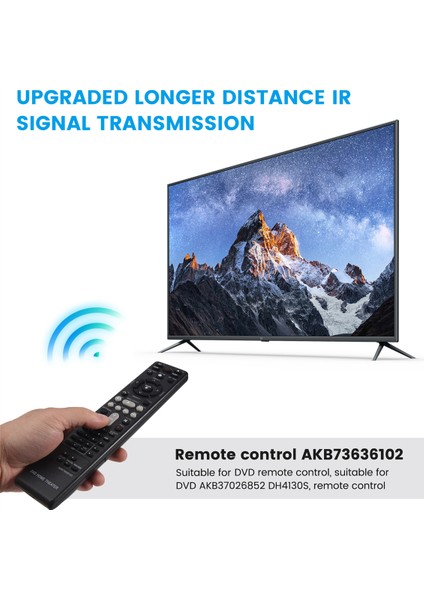 DVD Ev Sineması Uzaktan Kumandası AKB73636102 Yedek (Yurt Dışından) fırsatları