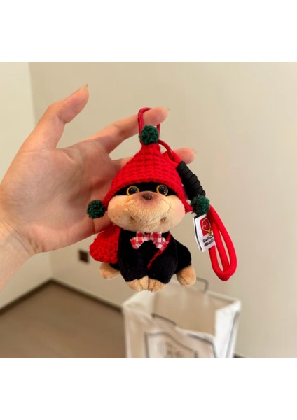 Yeni 1 Adet Karikatür Çanta Kolye Peluş Bebek Anahtarlık Okul Çantası Sevimli Çekicilik Bebekler (Yurt Dışından)