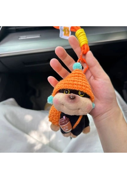 Yeni 1 Adet Karikatür Çanta Kolye Peluş Bebek Anahtarlık Okul Çantası Sevimli Çekicilik Bebekler (Yurt Dışından)