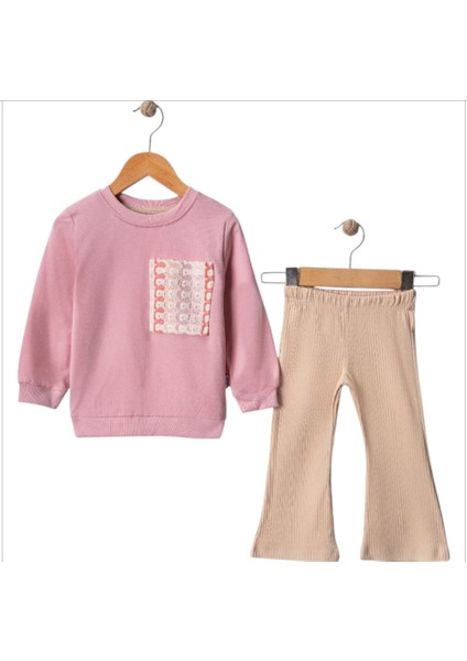 Örgü Cepli Kız Takım