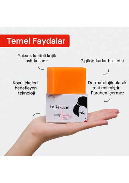 Kojie San Kojik Asit Sabunu 3X100GR fırsatları