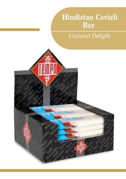 Hindistan Cevizli Bar 32 G x 12 Adet