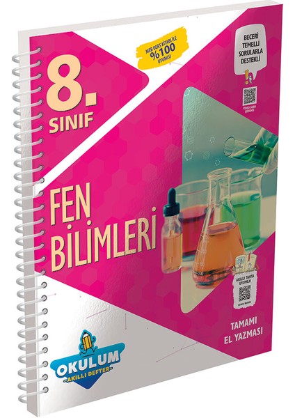 LGS 8.Sınıf Fen Okulum Akıllı Defter