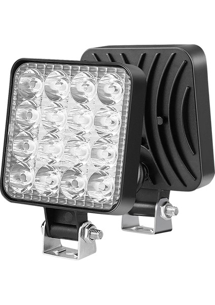 HL-5100 12-60 Volt 16 Ledli Projektör Tekne Karavan Off Road Sis Farı Lambası Geri Vites Lambası modelleri
