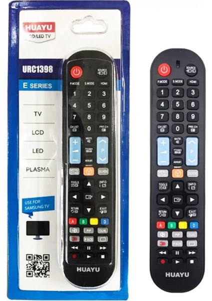 Huayu Kl Samsung URC1398 Lcd-Led Tv Unıversal Kumanda Ambalajlı (4887)