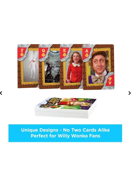 Willy Wonka The Chocolate Factory Oyun Kartları modelleri