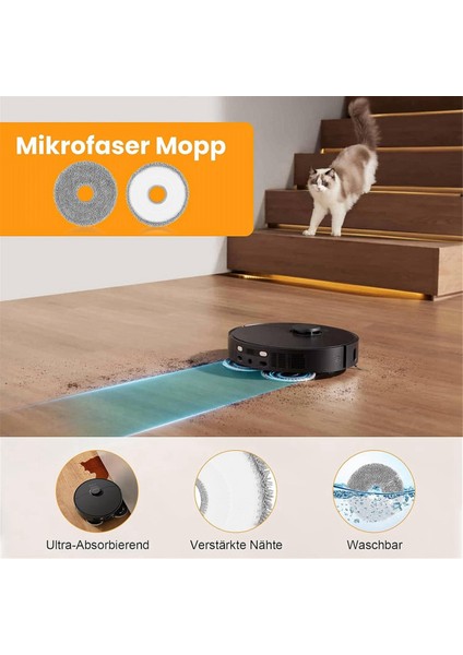 X40 Ultra COMPLETE/X40 MASTER/L40 Robot Süpürge Parçaları Için 20 Adet Ana Yan Fırça Paspas Bezi Toz Torbaları Filtreler (Yurt Dışından) indirimleri