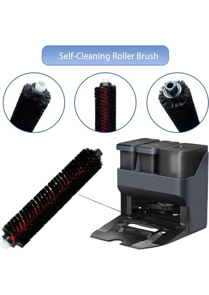 S7 Maxv Ultra Pro Robot Süpürge Aksesuarları Ana Yan Fırça Paspas Filtre Toz Torbası Rulo (Yurt Dışından) fırsatları