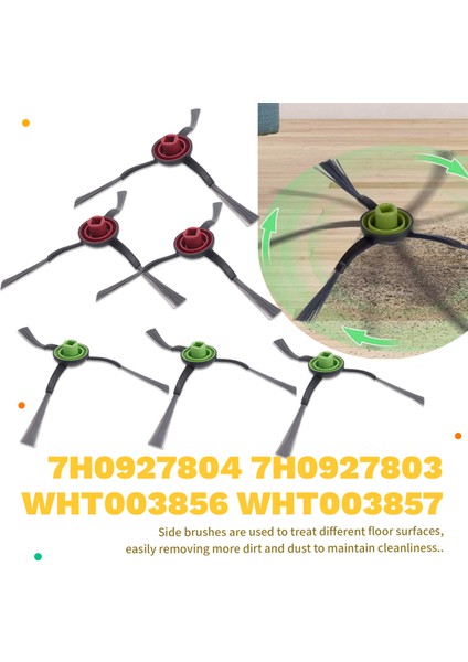 N8 T8 Aksesuarları 1 Ana Fırça 4 Filtre 6 Yan Fırça Ozmo 950 920 Yedek (Yurt Dışından) indirimleri