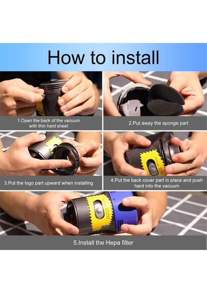 V7 V8 Vakum Ataşmanı Onarımı Için Motor Arka Kapak Yedek Parçaları (Yurt Dışından) indirimleri