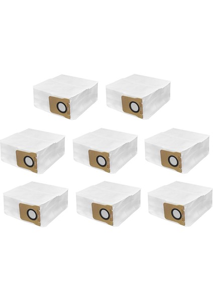 X20 PRO/X20 Robot Süpürge Toz Torbası Yedek Parçaları Için 8 Adet (Yurt Dışından)