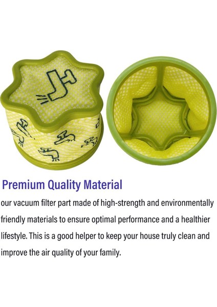 1 Adet Vakum Yedek Ön Filtre Temizleyici A9 Cord Zero ADQ74774001 ile Uyumlu (Yurt Dışından) modelleri