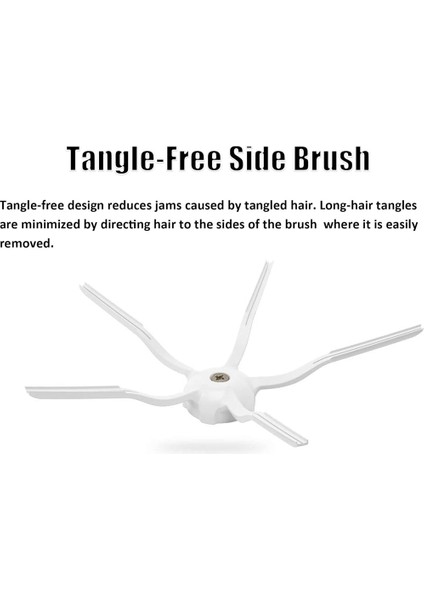 Max/ /t8 Robot Süpürge Ana Yan Fırça Hepa Filtre Paspas Bezi Yedek Parçaları (Yurt Dışından) fırsatları