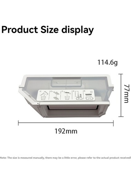 N20 Pro/family Robot Süpürge Için Toz Kutusu Değiştirilebilir Yedek Parçalar Çöp Kutusu (Yurt Dışından) fiyatları