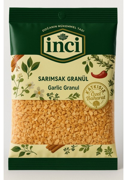 Sarımsak granül 1 Kg.