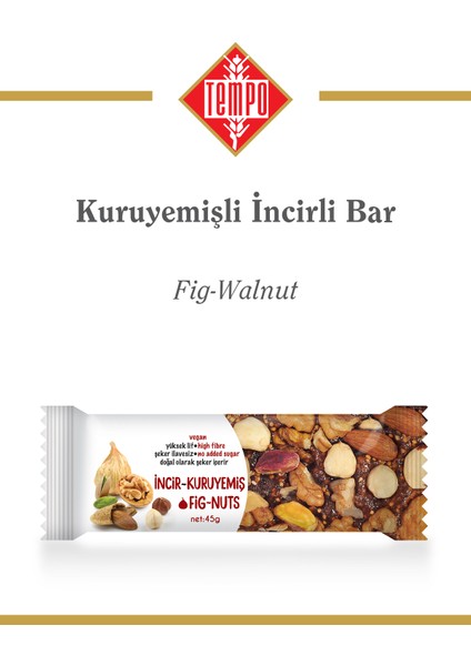 Karışık Kuruyemişli Incir Ezmesi 45 G x 12 Adet fiyatları