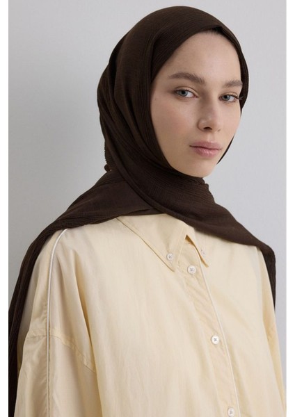 Brıce Telve Renk Uzun Saçak Püsküllü Pamuklu Şal modelleri