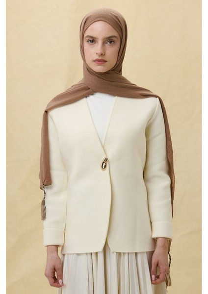 Brıce Vizon Uzun Saçak Püsküllü Pamuklu Şal fırsatları