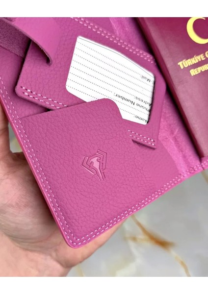 Hakiki Deri Pasaport Kılıfı ve Valiz Etiketi 2038 fırsatları