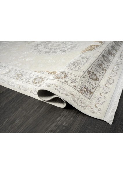 Elegance EG008A Beyaz Gold Sedef Detaylı Göbekli Modern Viskon Doğal Iplik Bambu Tozu Az fırsatları