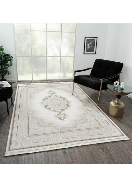 Elegance EG001A Beyaz Gold Sedef Detaylı Göbekli Modern Viskon Doğal Iplik Bambu Tozu Az modelleri