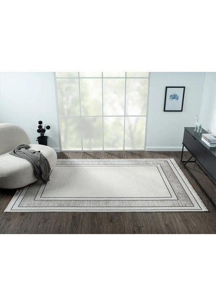 Elegance EG007A Gri Lacivert Detaylı Modern Viskon Doğal Iplik Bambu Tozu Az Salon Halısı fiyatları
