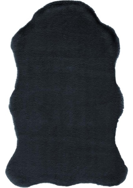 Post Touch TH001B Bej Halı Tavşan Tüyü Post Peluş Kürk Halı Yuvarlak Daire