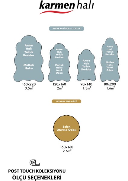 Post Touch TH001P Pembe Halı Post Peluş Kürk Halı fiyatları